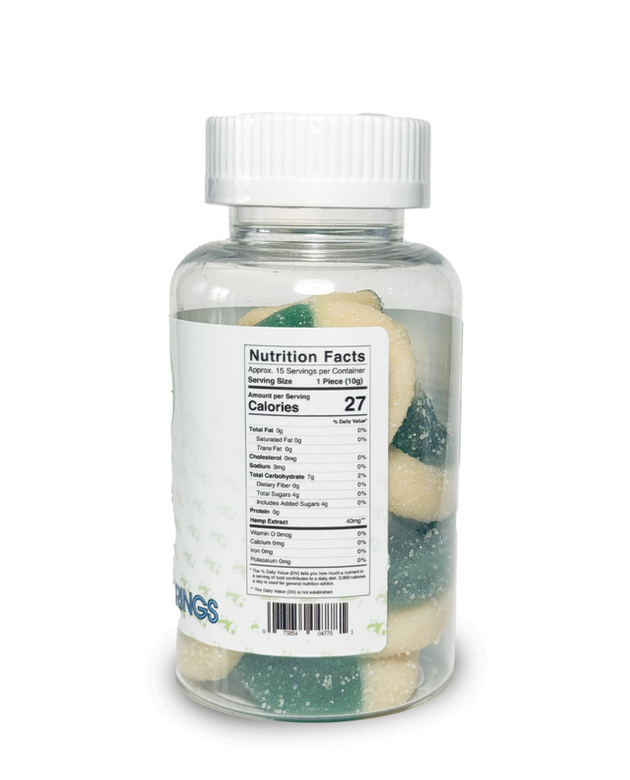 Blue Raspberry Rings 15 count