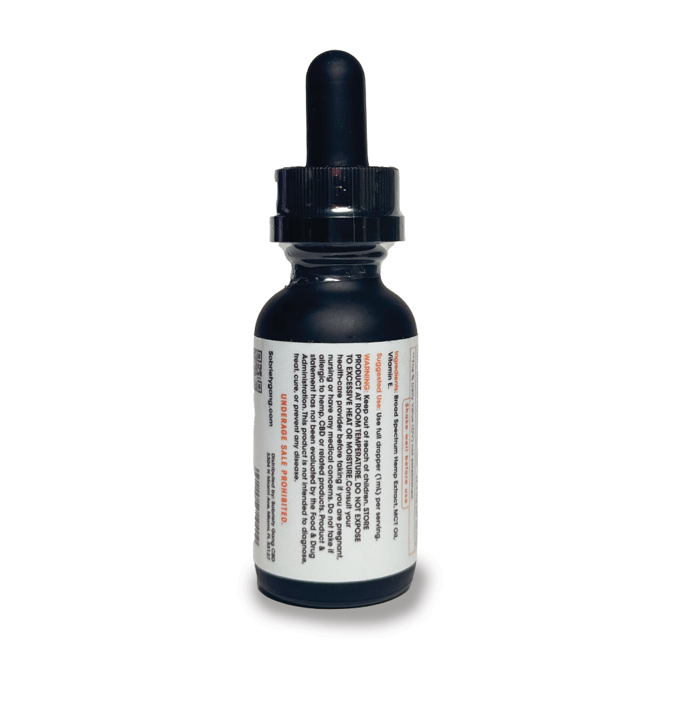 White Natural Tinctures 1000 MG